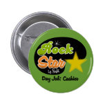 Rock Star By Night - Day Job Cashier Pin