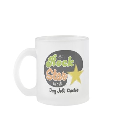 Rock Star By Night - Day Job Doctor mug
