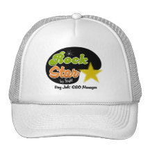 Rock Star By Night - Day Job SEO Manager Trucker Hat