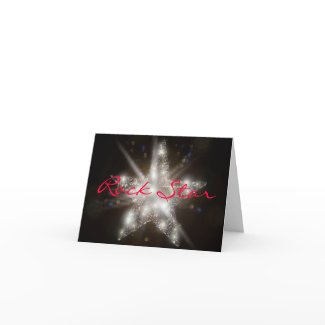 Rock Star Card card