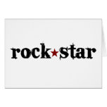 Rock Star Card