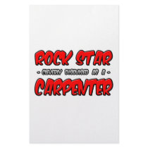 Rock Star...Carpenter stationery