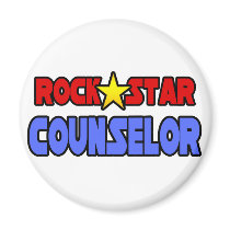 Rock Star Counselor magnets