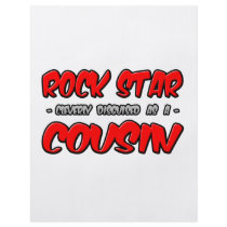 Rock Star...Cousin flyers