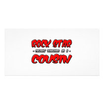 Rock Star...Cousin photo cards