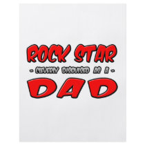 Rock Star...Dad flyers