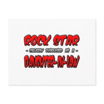 Rock Star...Daughter-In-Law postcards