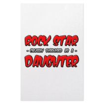 Rock Star...Daughter stationery