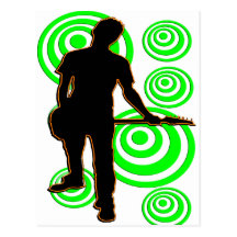 Rock Star Dude T-Shirts and Gifts Postcards