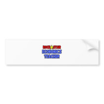 Rock Star Economics Teacher bumper stickers