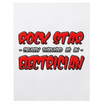 Rock Star...Electrician flyers