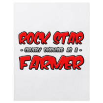 Rock Star...Farmer flyers by Farmer_Shirts Rock Star...Farmer flyers