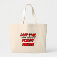Rock Star .. Flight Nurse Canvas Bag