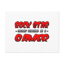 Rock Star...Gamer postcards