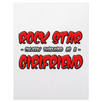 Rock Star...Girlfriend letterhead by Girlfriend_Shirts Rock Star...Girlfriend letterhead