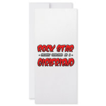 Rock Star...Girlfriend rack cards