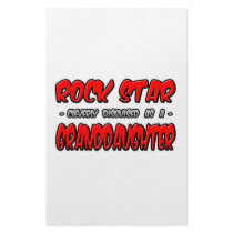 Rock Star...Granddaughter stationery