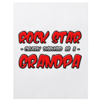 Rock Star...Grandpa flyers