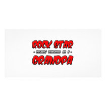 Rock Star...Grandpa photo cards