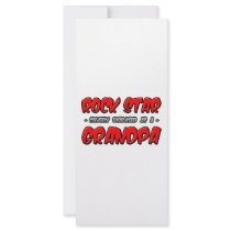 Rock Star...Grandpa rack cards