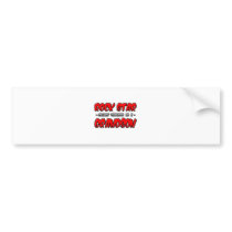 Rock Star...Grandson bumper stickers