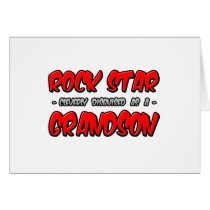 Rock Star...Grandson cards