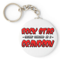 Rock Star...Grandson keychains
