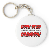 Rock Star...Grandson keychains