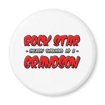 Rock Star...Grandson magnets