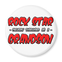 Rock Star...Grandson magnets