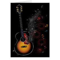 Rock star greeting cards