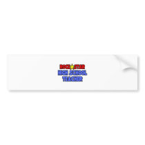 Rock Star High School Teacher bumper stickers