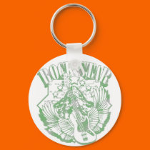 ROCK STAR IN GREEN VINTAGE STYLE keychains