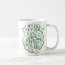 ROCK STAR IN GREEN VINTAGE STYLE mugs