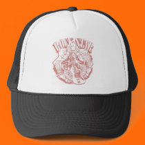 ROCK STAR IN RED VINTAGE STYLE hats