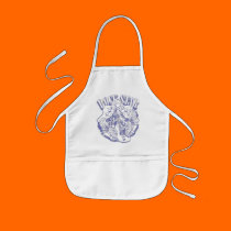 ROCK STAR IN VINTAGE STYLE aprons