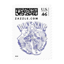 ROCK STAR IN VINTAGE STYLE postage