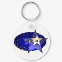 Rock Star Keychain