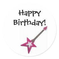 Rock Star Label stickers