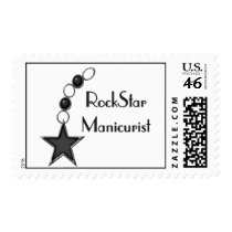Rock Star Manicurist postage