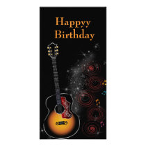 Rock star - map photo cards