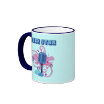 Rock Star Microphone mugs by toxiferous Rock Star Microphone mugs