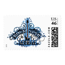 ROCK STAR MOM postage