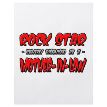 Rock Star...Mother-In-Law flyers by Mother_In_Law_Shirts Rock Star...Mother-In-Law flyers
