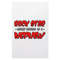 Rock Star...Nephew stationery