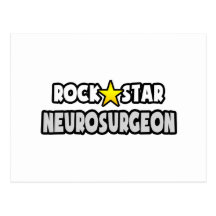 Rock Star Neurosurgeon Post Cards