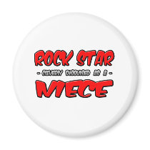 Rock Star...Niece magnets by Niece_Shirts Rock Star...Niece magnets
