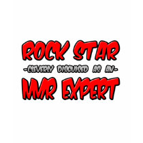 Experto de la estrella del rock… RMN camisetas