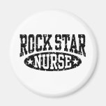 Rock Star Nurse Fridge Magnets
