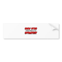 Rock Star...Optometrist bumper stickers